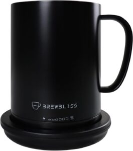 Brewbliss App-Controlled Mug with 80-Minute Battery (14 Oz)
