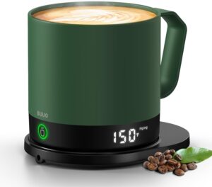 Double-Sided LED Smart Mug with 2-Hour Fast Heating (14 Oz)