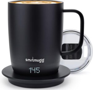 SMRTMUGG PRO with 4-Hour Battery & LCD Display (14 Oz)